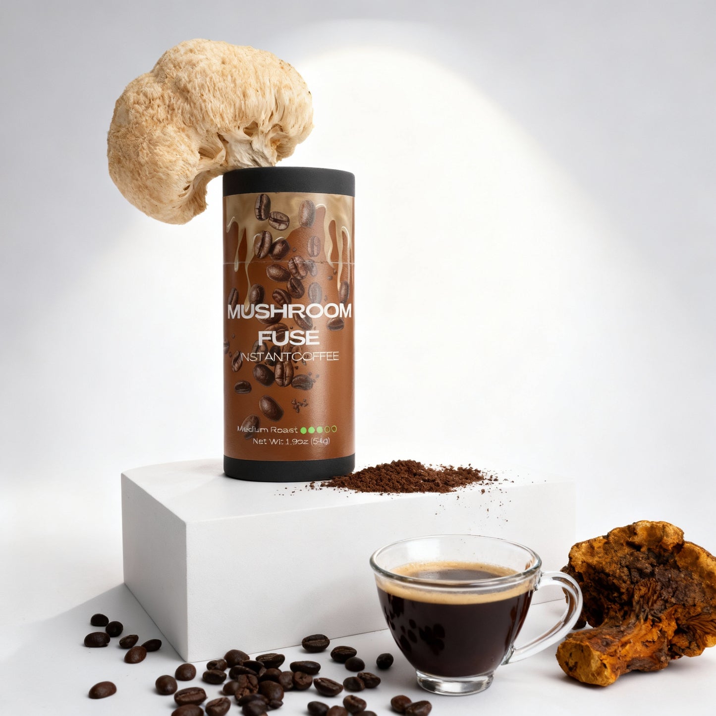 Mushroom Fuse Instant Coffee (Medium Roast)